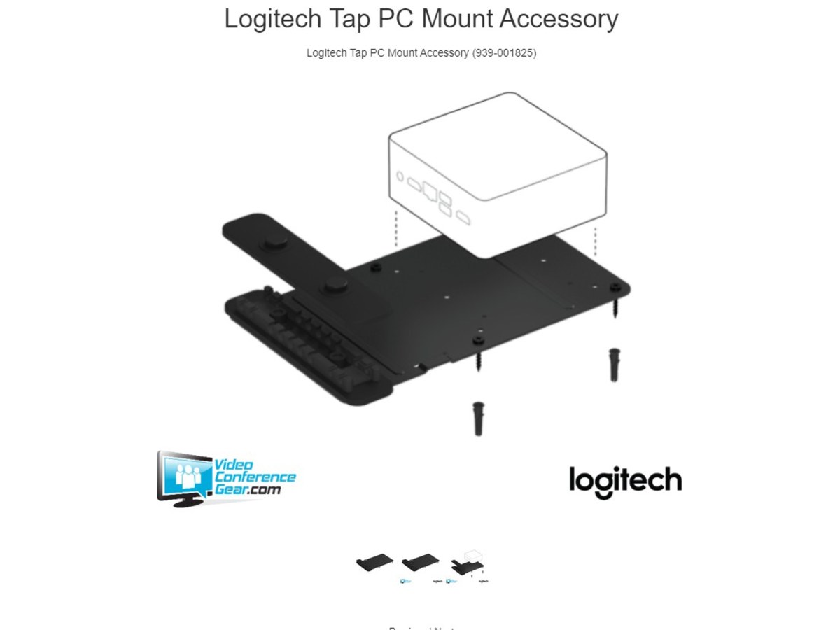 939-001825 羅技 Tap PC Mount
